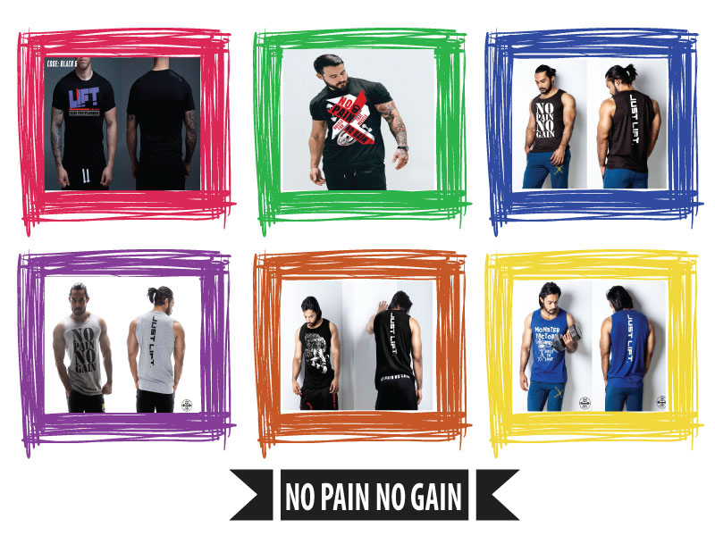 No Pain No Gain T-shirts