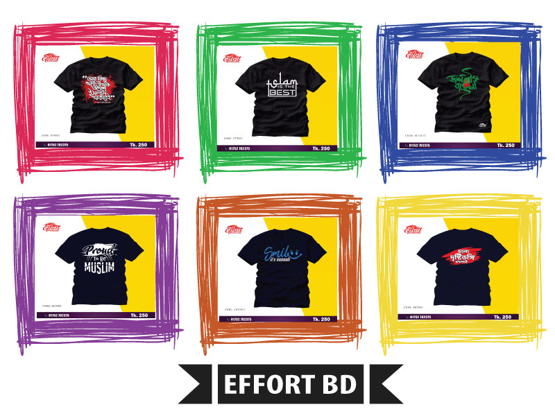 Effort BD T-shirts