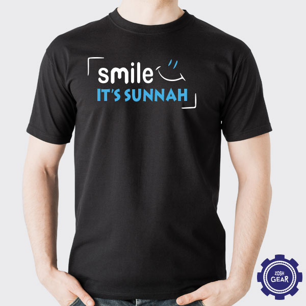 Smile-its-Sunnah-Best Islamic T-shirt Design of Bangladesh