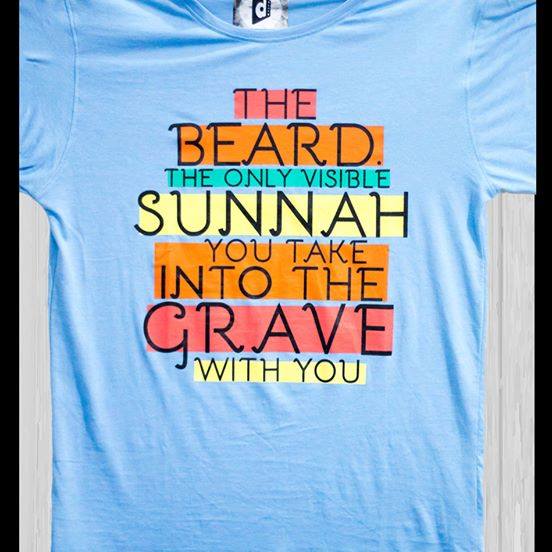 The beard the Only visible Sunnah you take into the grave